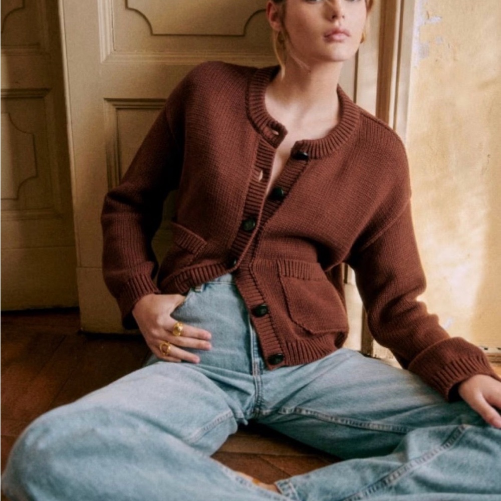 Sezane Titouan Cardigan - Size XS